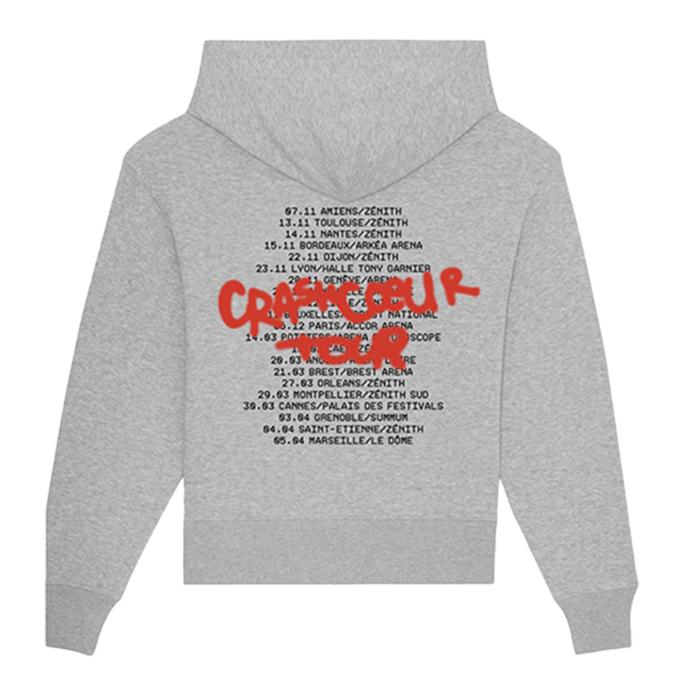 Hoodie "Crash Cœur Tour"